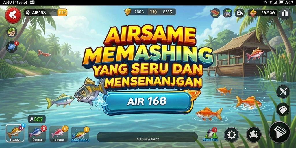 Tangkapan ikan besar di AIR168, menampilkan gameplay yang seru.