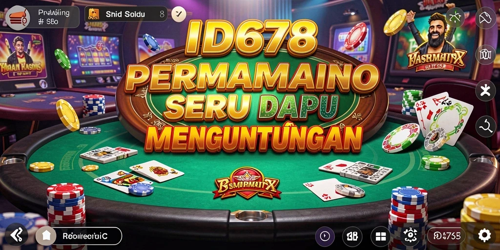 Screenshot permainan <strong>ID678</strong> menampilkan suasana kasino yang menegangkan.